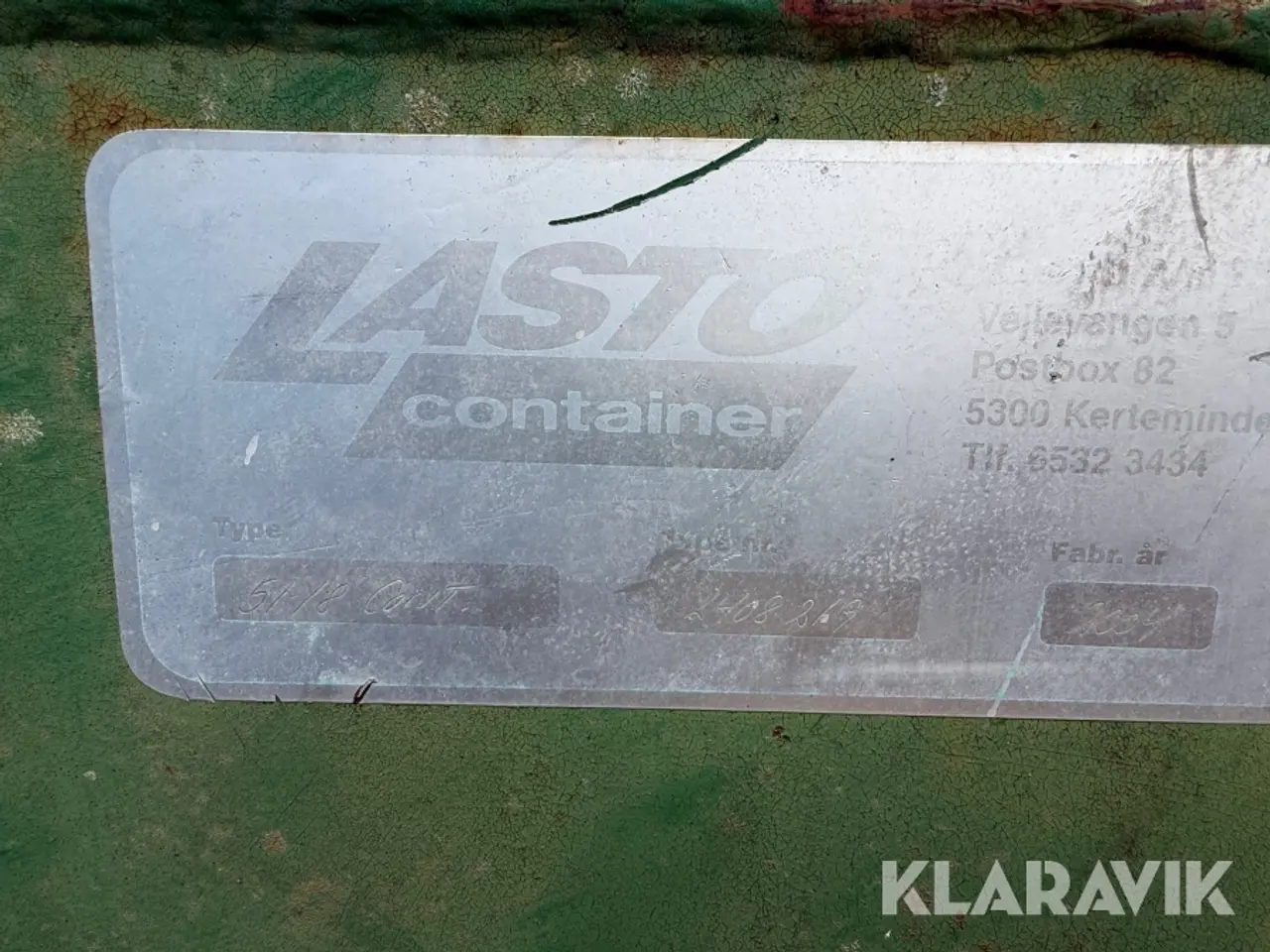 Billede 3 - Container Lasto 5118 åben container