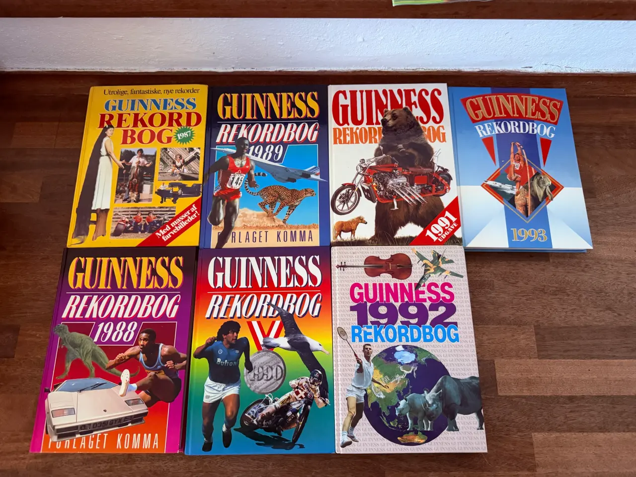 Billede 1 - 7 stk Guinness rekordbøger