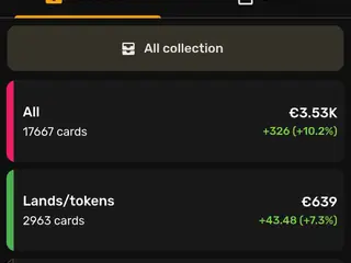 Magic the gathering kortsamling