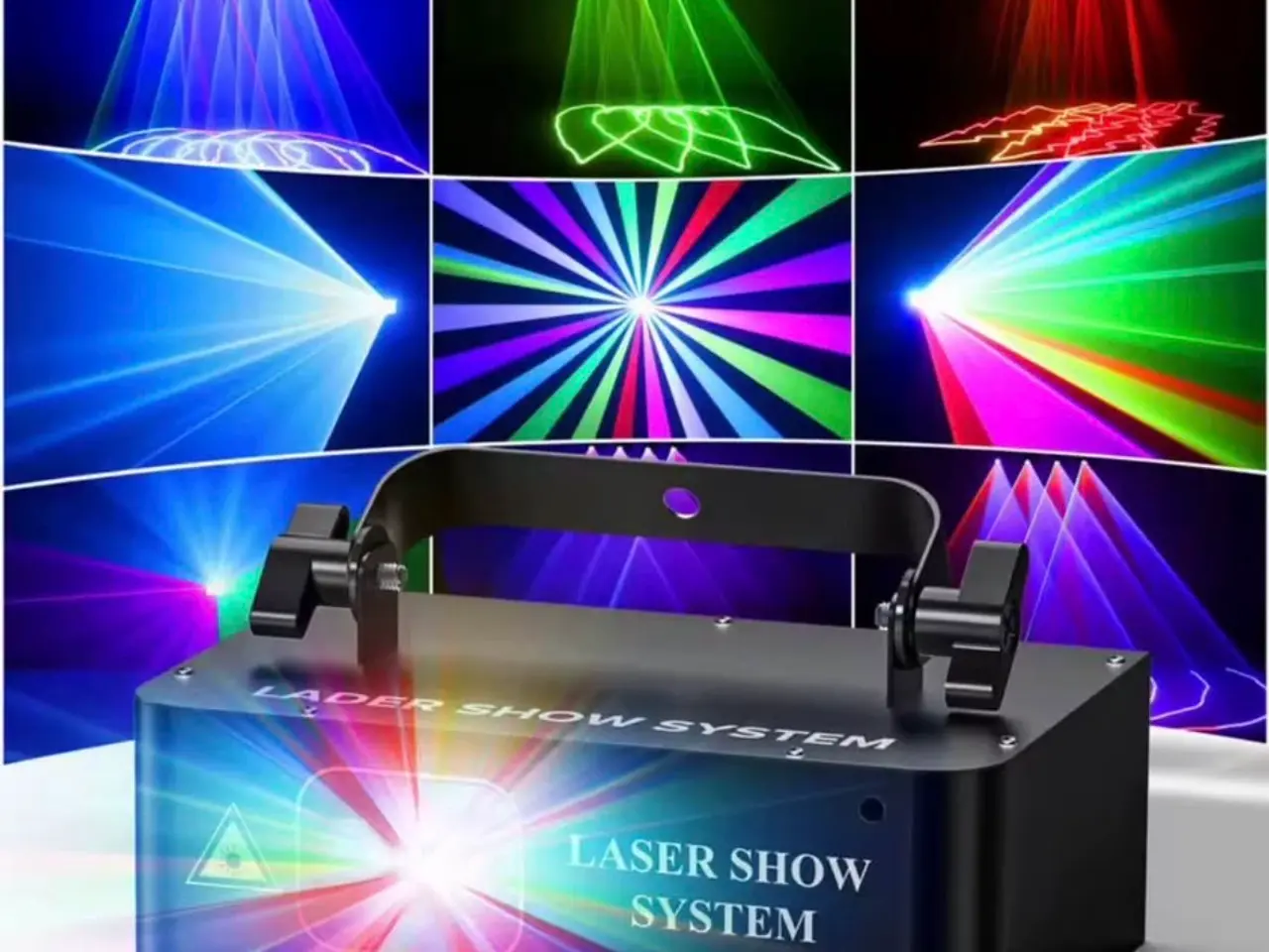 Billede 2 - Røgmaskine med 18 LED, Laser og 5L væske