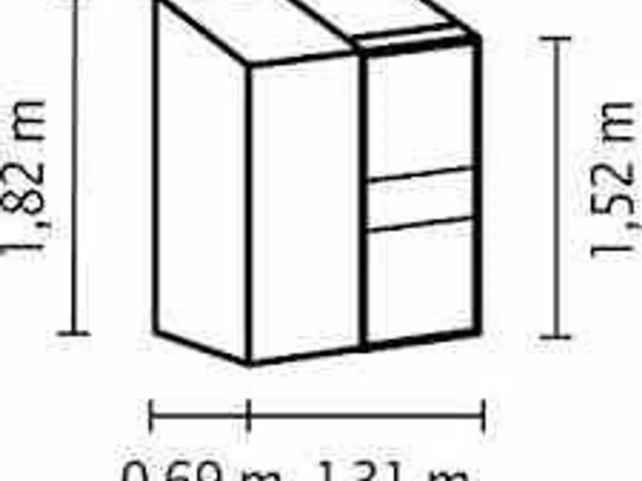 Billede 2 - 2 stk Ida 900 Glas - 0.9 m² Alu Vægdrivhuse