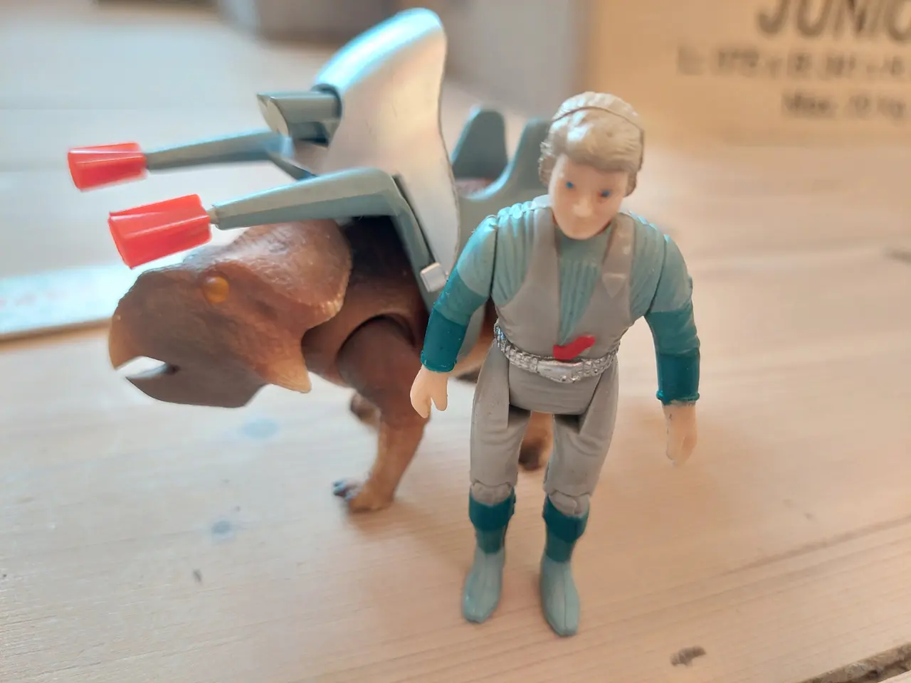 Billede 7 - Dino-Riders - Protoceratops med soldaten Kanon