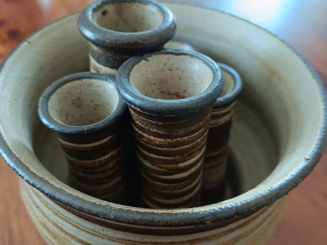Billede 1 - Smuk Tue Poulsen keramik vase uden signatur