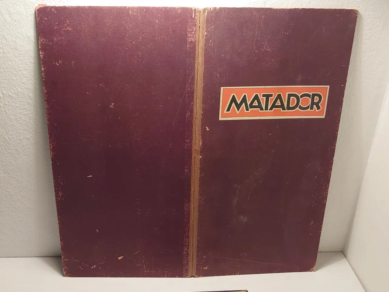 Billede 6 - Komplet matadorspil fra før 1948 med metalbiler.