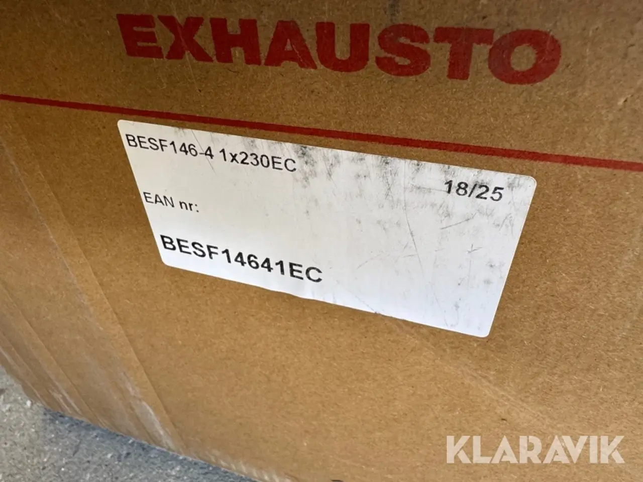 Billede 9 - Boksventilator Exhausto BESF14641EC