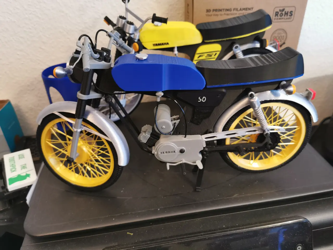 Billede 1 - 3d printet yamaha fs1 