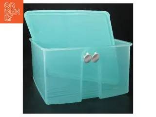 Køleskabsæske med låg fra Tupperware (str. 21 x 21 x 12 cm)