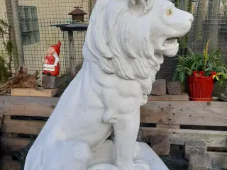 Løve statue Beton eller marmor