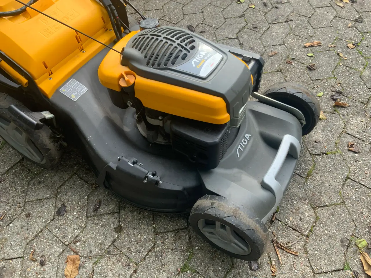 Billede 2 - Stiga rotorklipper med elstart og opsamler