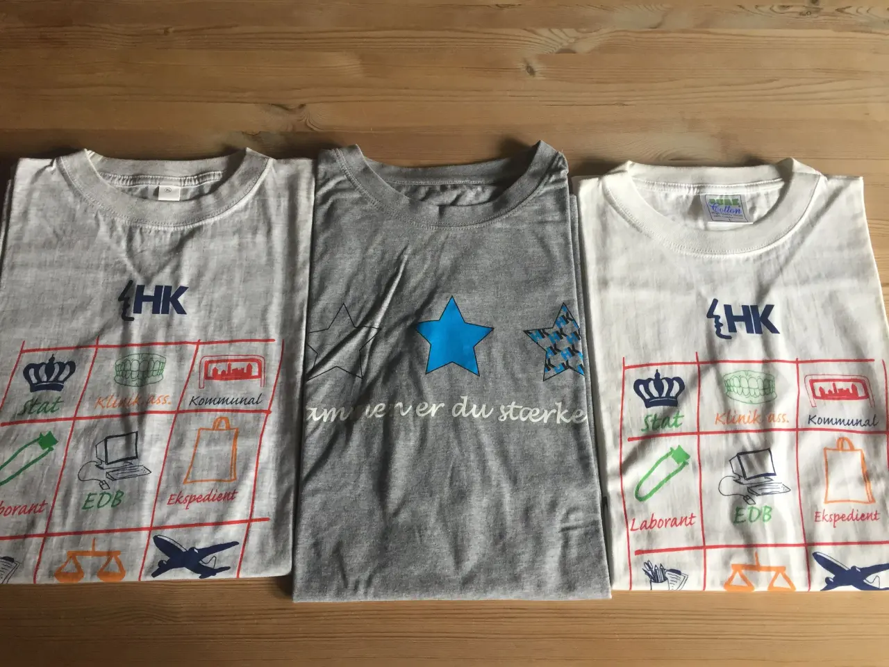 Billede 1 - NEDSAT: Nye reklame T-shirts, 15 stk