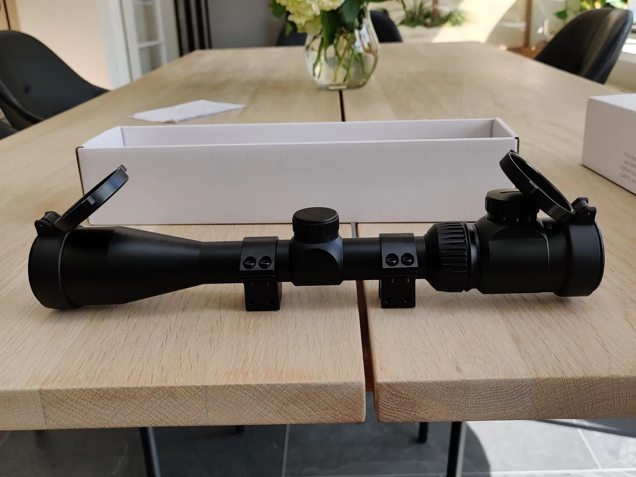Billede 1 - Optic Science Varmint Riffelkikkert (3-9x40 IR) 