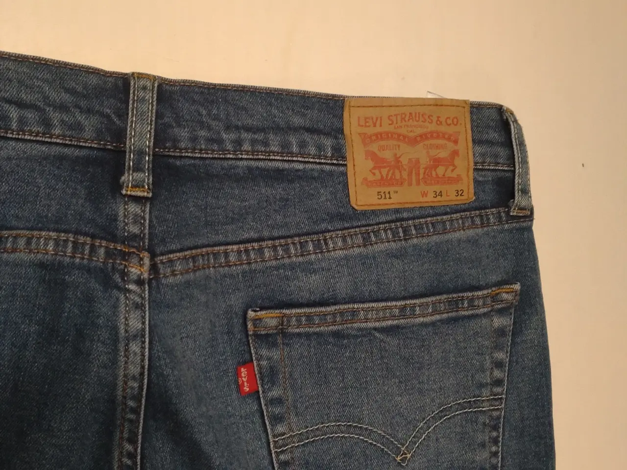 Billede 1 - Levi's 511 blå jeans W34 L32