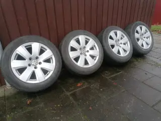 Vw fælge 16" 5x112 m. Vinterdæk