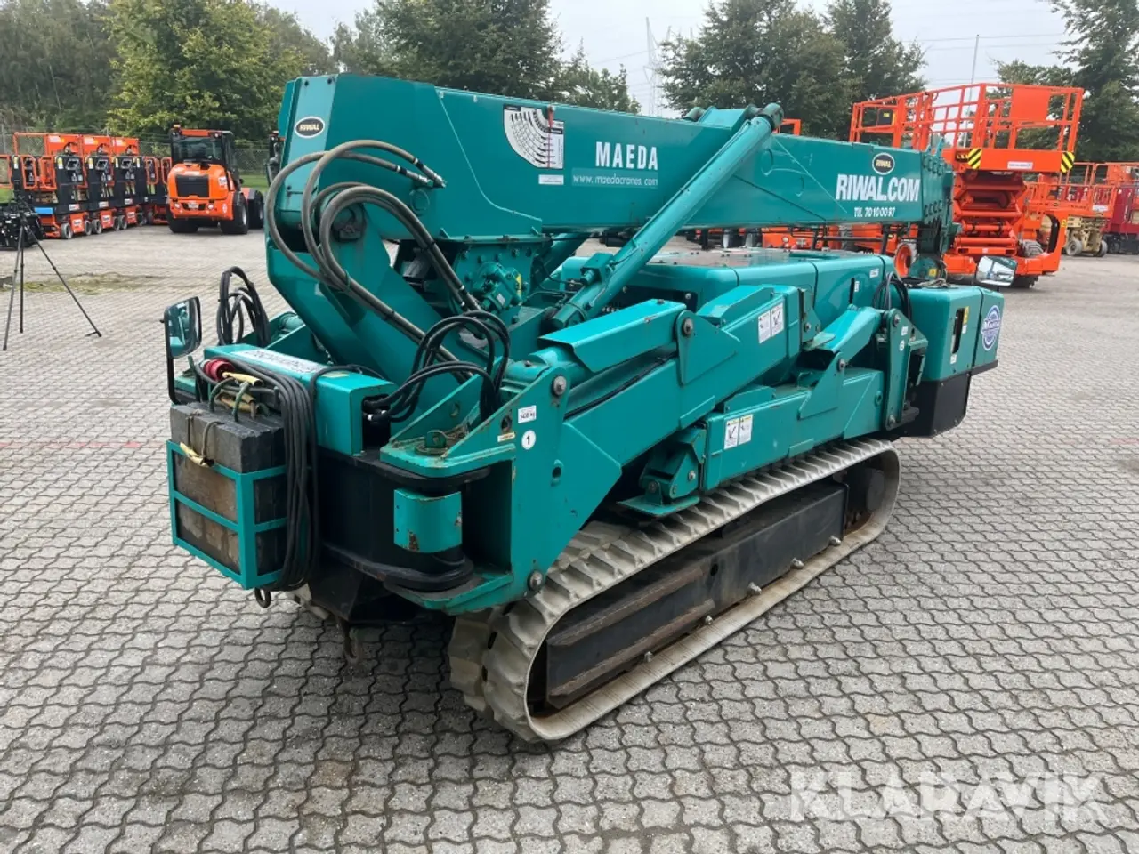 Billede 3 - Bæltekran Maeda MC405CRME 16.8meter
