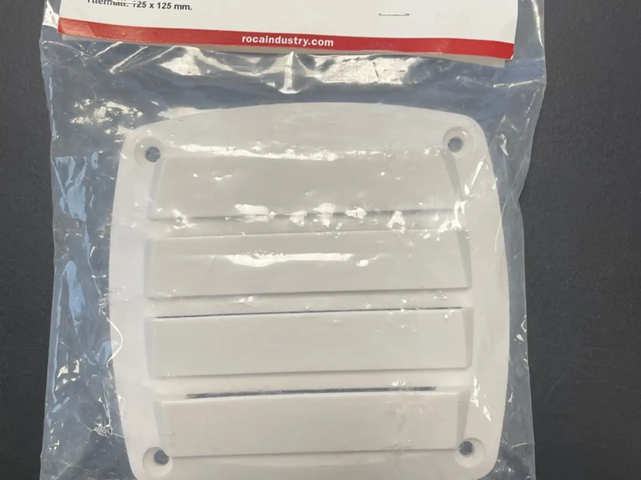 Billede 1 - Roca ventilgælle hvid 125 x 125 mm