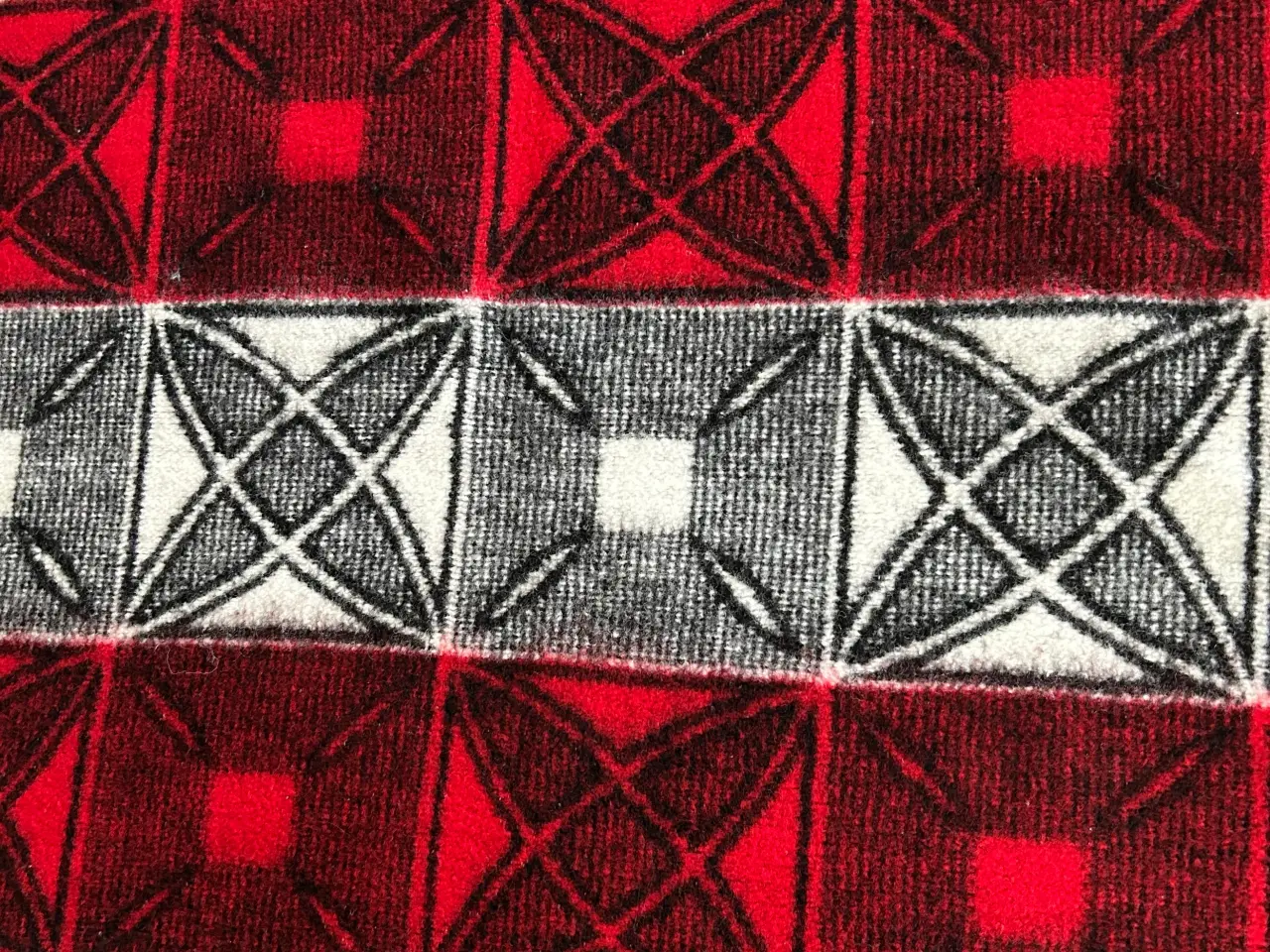 Billede 3 - Vintage plaid med 2 sider