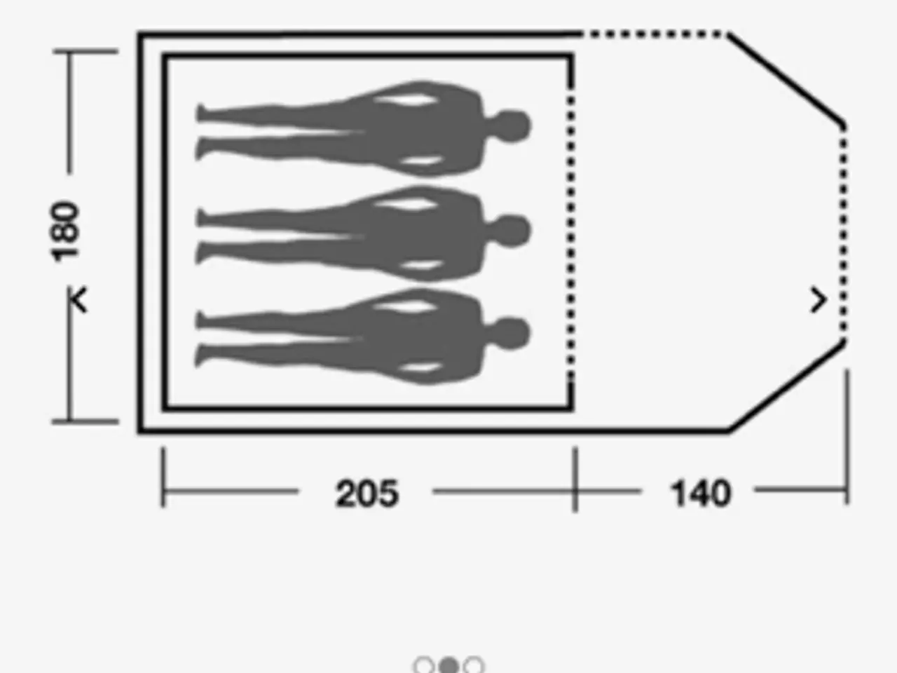 Billede 3 - Easy Camp Messina 300, 3 personers iglotelt