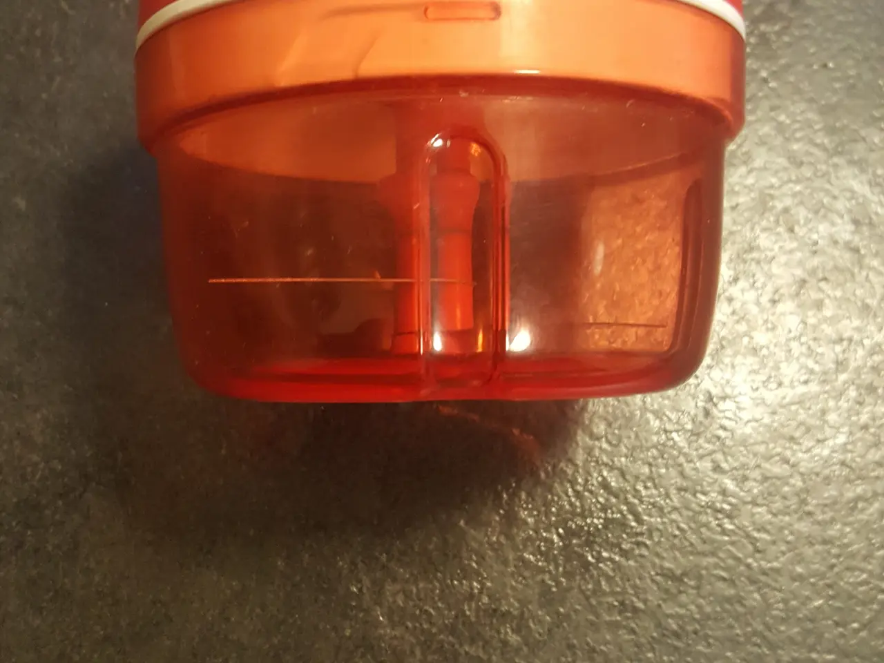 Billede 1 - Tupperware Chef Turbo-Chef rød D158 hakker til løg
