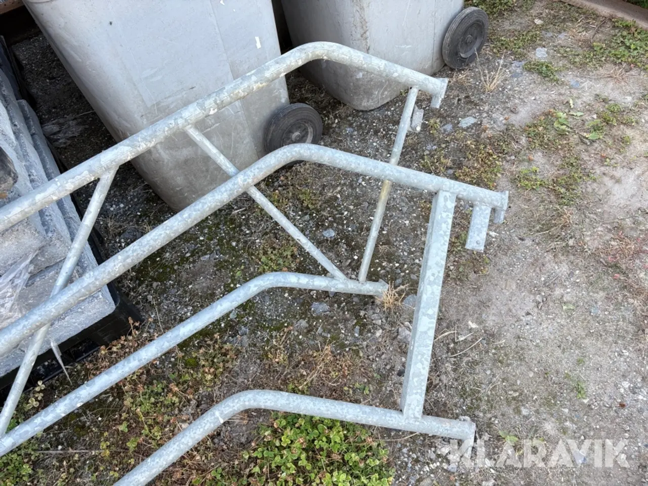 Billede 4 - Sikkerhedsrækværk galvaniseret, 2 Styk
