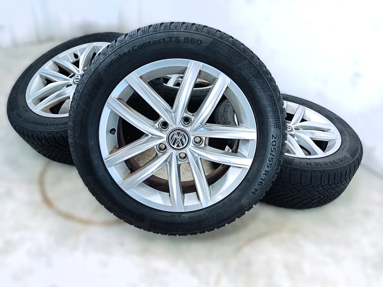 Billede 6 - 5x112 16" ET45 nav 57,1ø AUDI/SEAT/VW vinterdæk