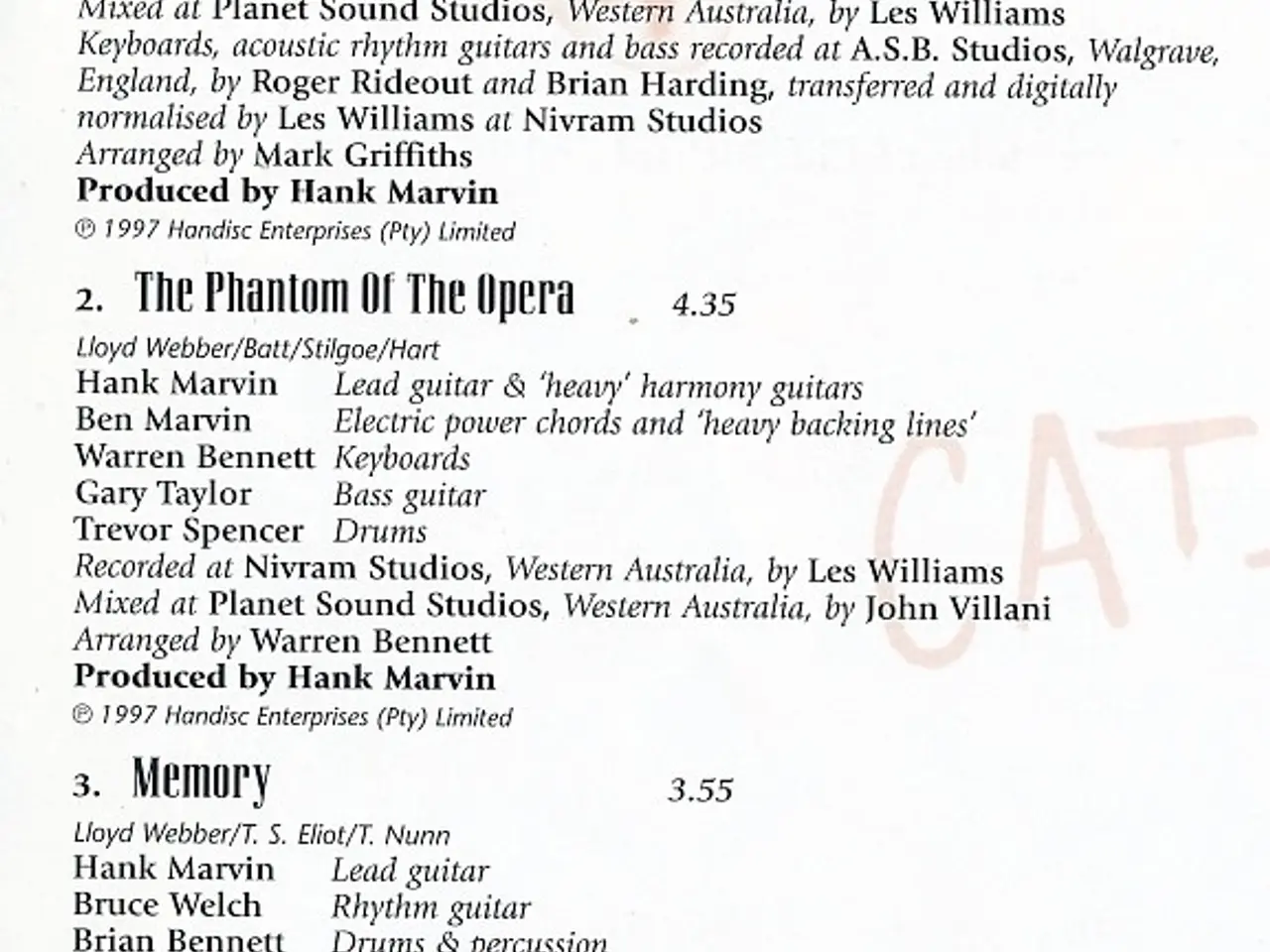 Billede 5 - Hank Marvin – Hank Marvin And The Shadows… – CD