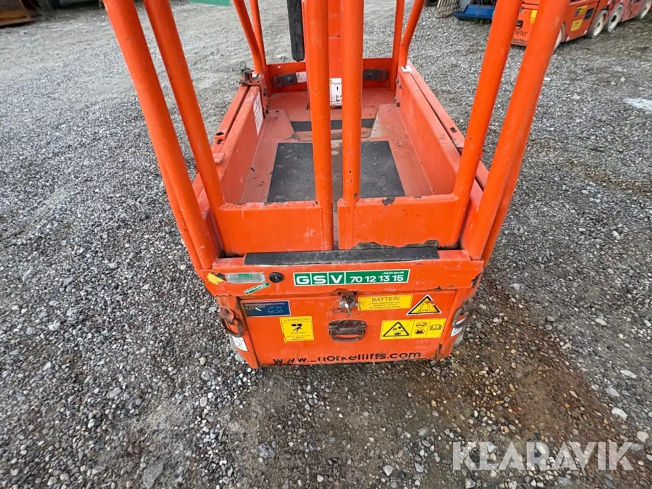 Billede 9 - Søjlelift Snorkel TM12 - C-E