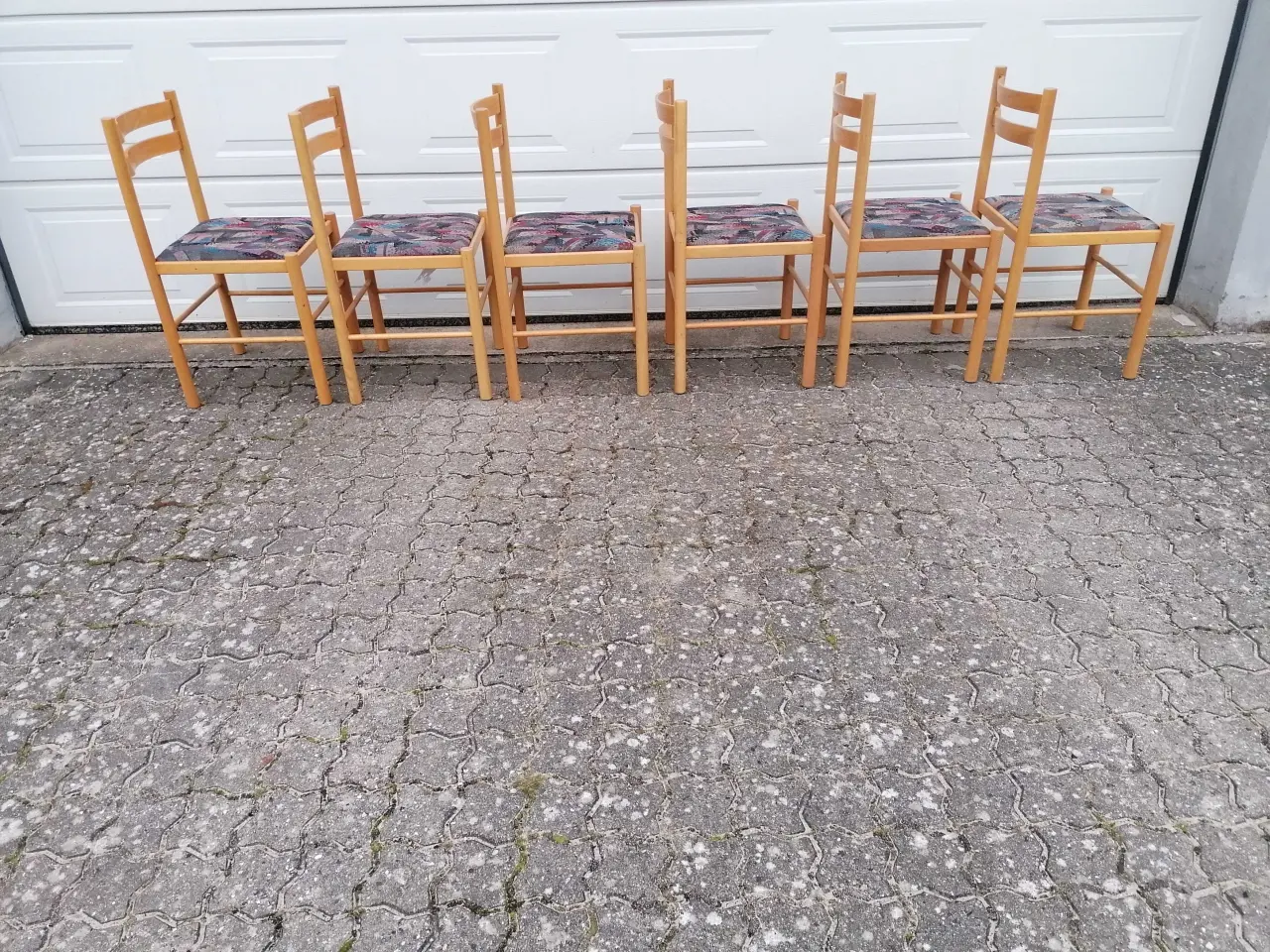Billede 9 - Spisebordsstole i Bøg