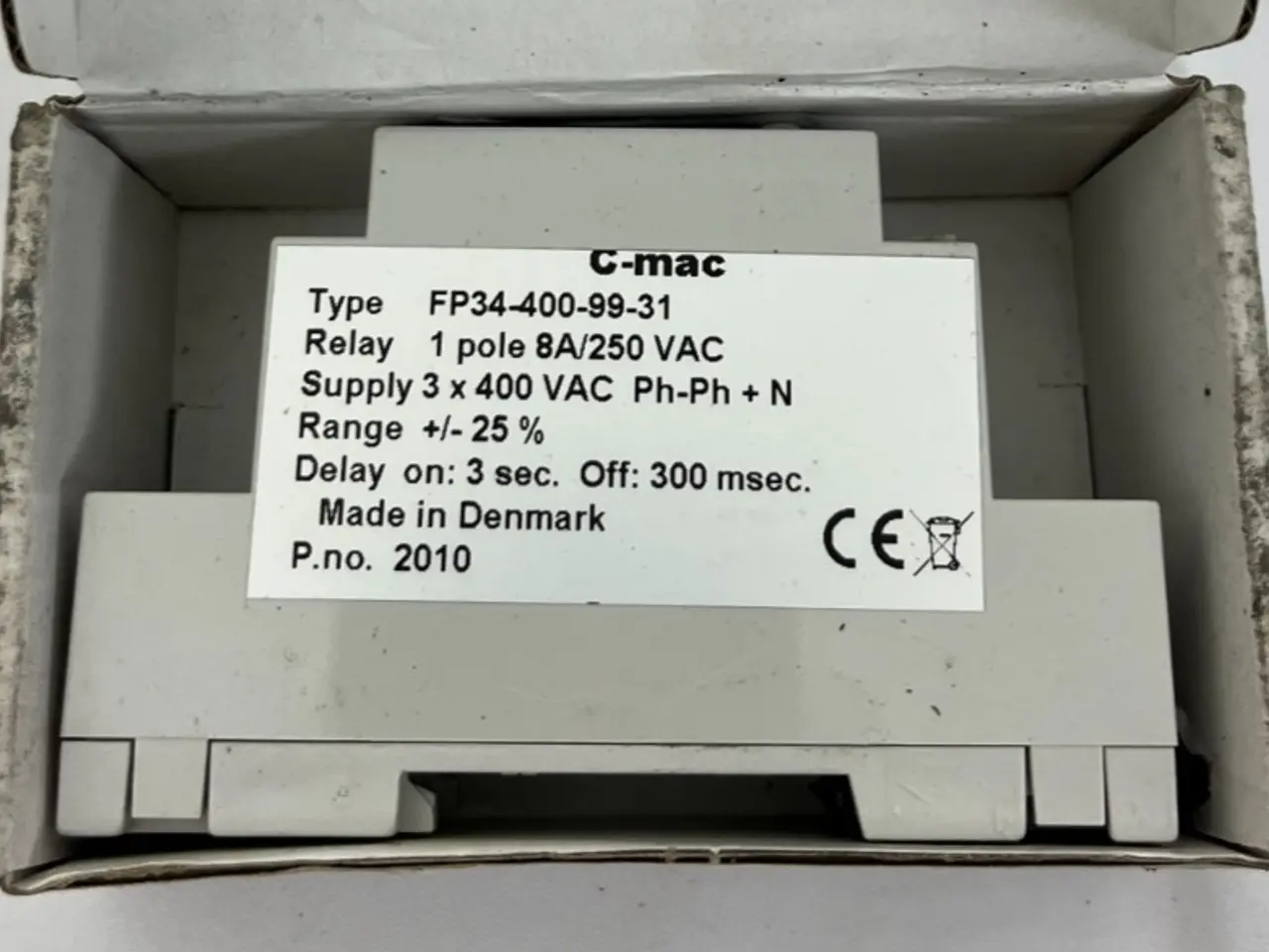 Billede 1 - C-mac FP34-400-99-31 3-Phase Voltage & Sequence
