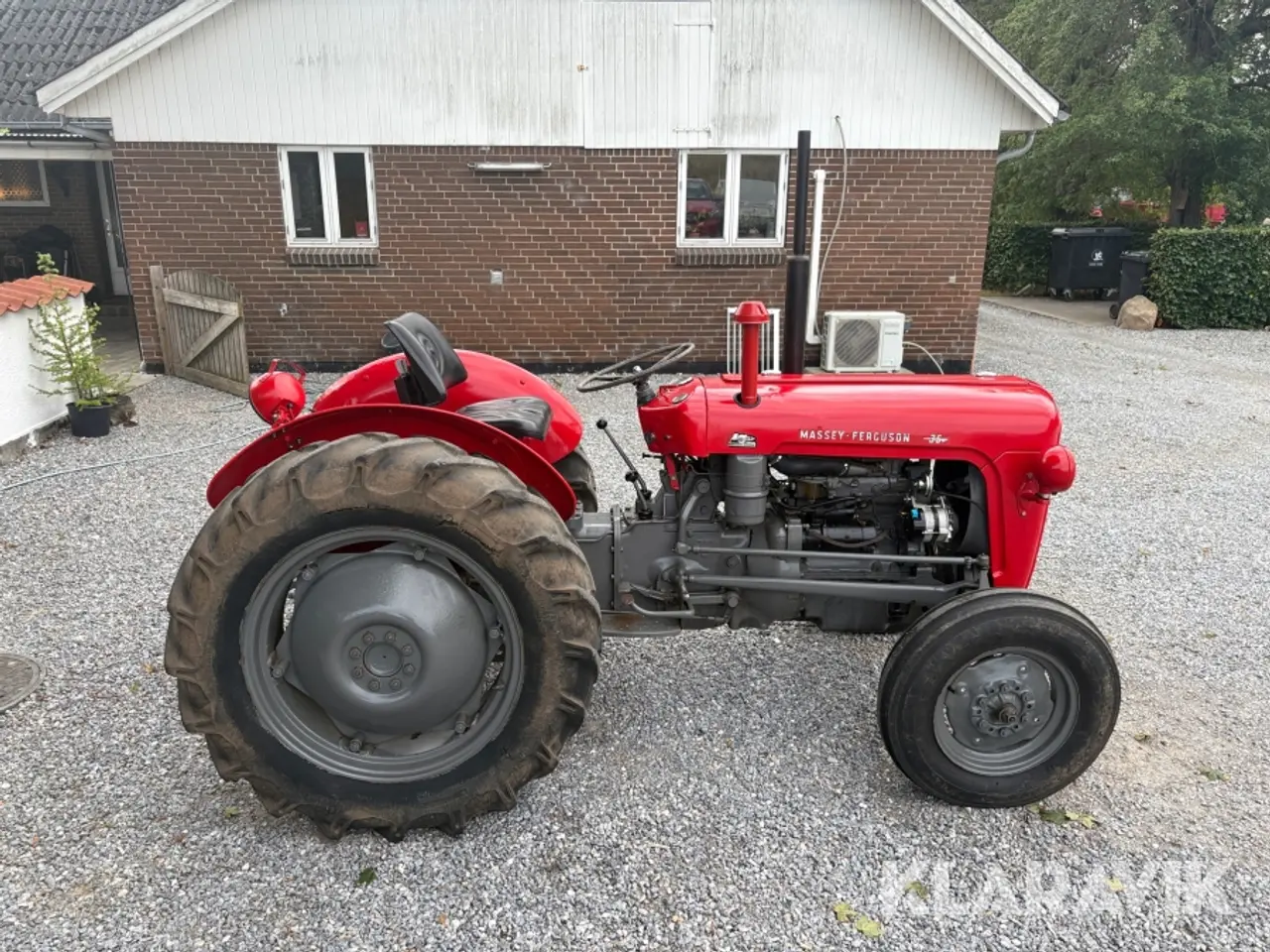 Billede 6 - Veterantraktor Massey Ferguson 35 X