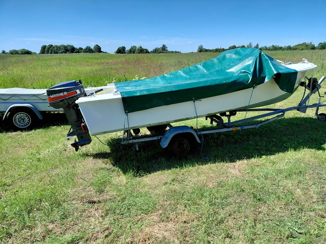 Billede 2 - Speedbåd med motor og trailer