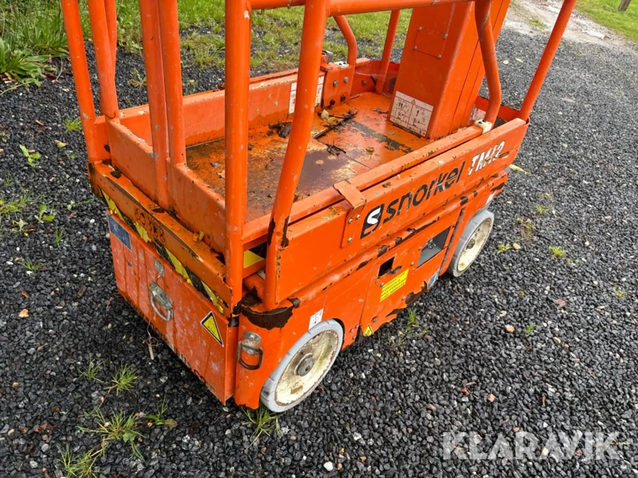 Billede 12 - Søjlelift Snorkel TM12