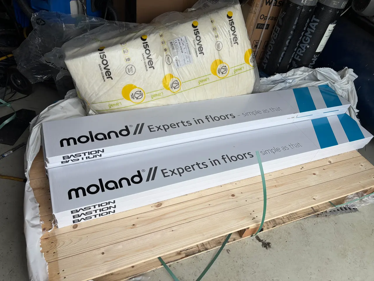 Billede 2 - Moland Bastion Vinyl Wideplank, Kalket eg,