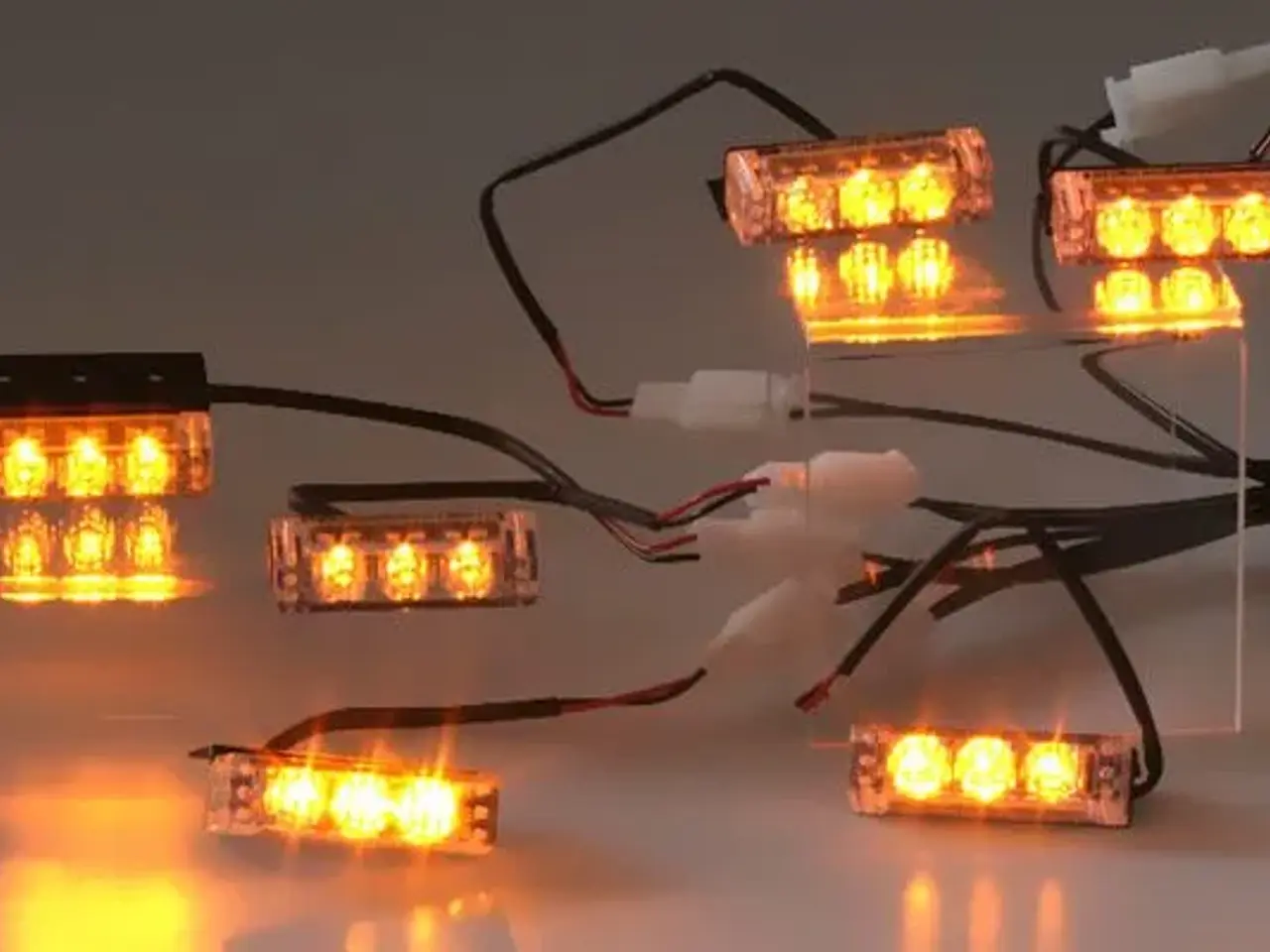Billede 3 - Blitzlys / blitzblink / Blitzlamper LED mm.
