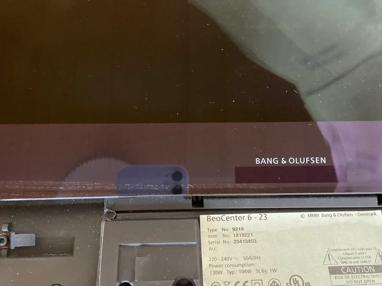 Billede 2 - Beocenter6 23” m digitalmodul og stander