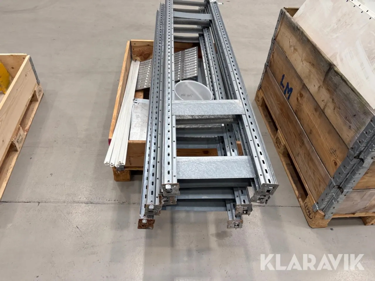 Billede 7 - Pallereol - 8 stigereoler med hylder