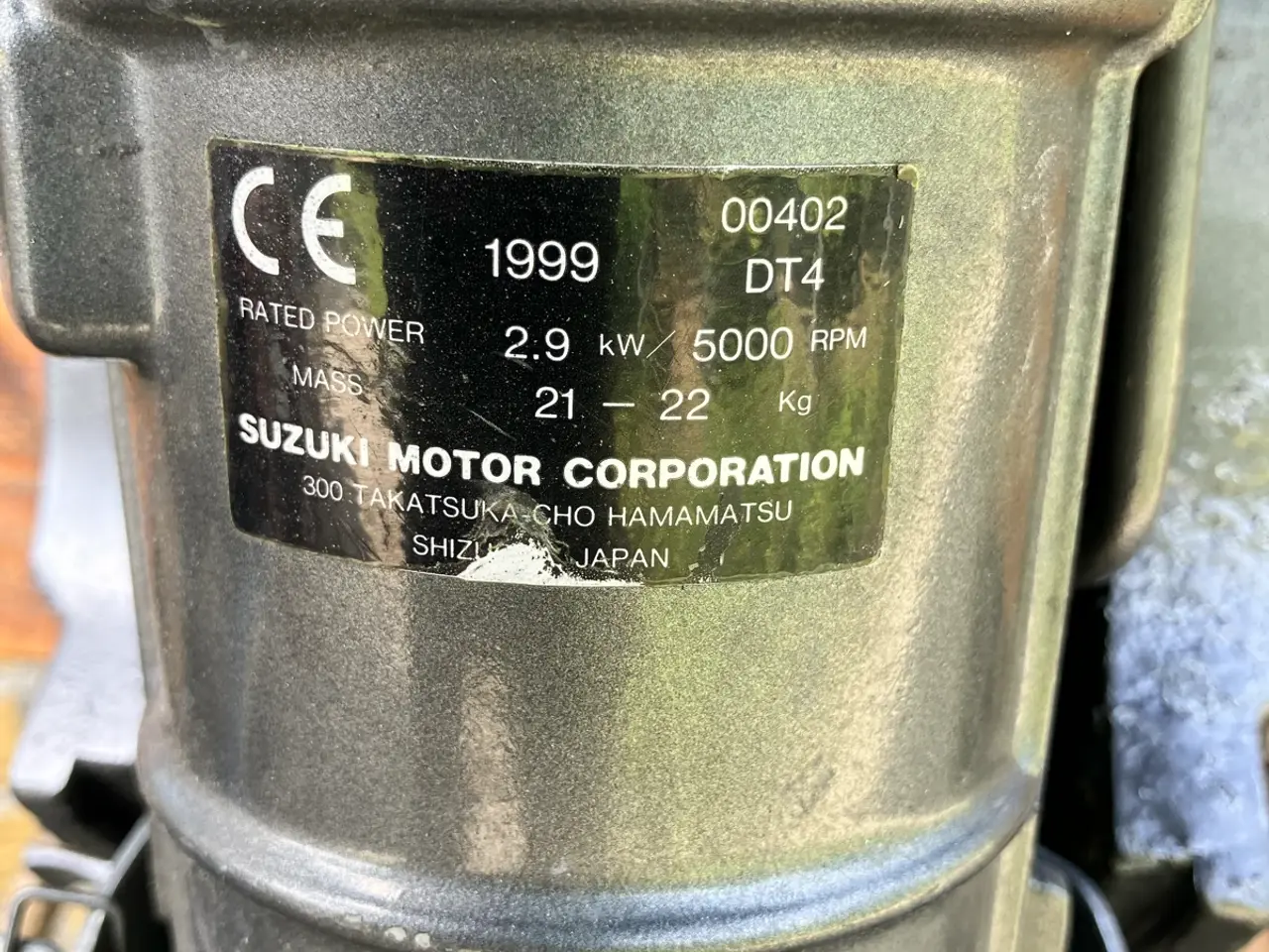 Billede 5 - Suzuki 4 hk påhængsmotor