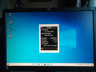 HP LP2245wg 22" widescreen LCD skærm med USB 2.0