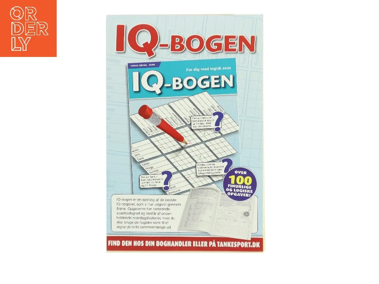 Billede 1 - IQ-bogen ; Find ord blok nr. 45 af <Udfyld bogens forfattere< (Bog)
