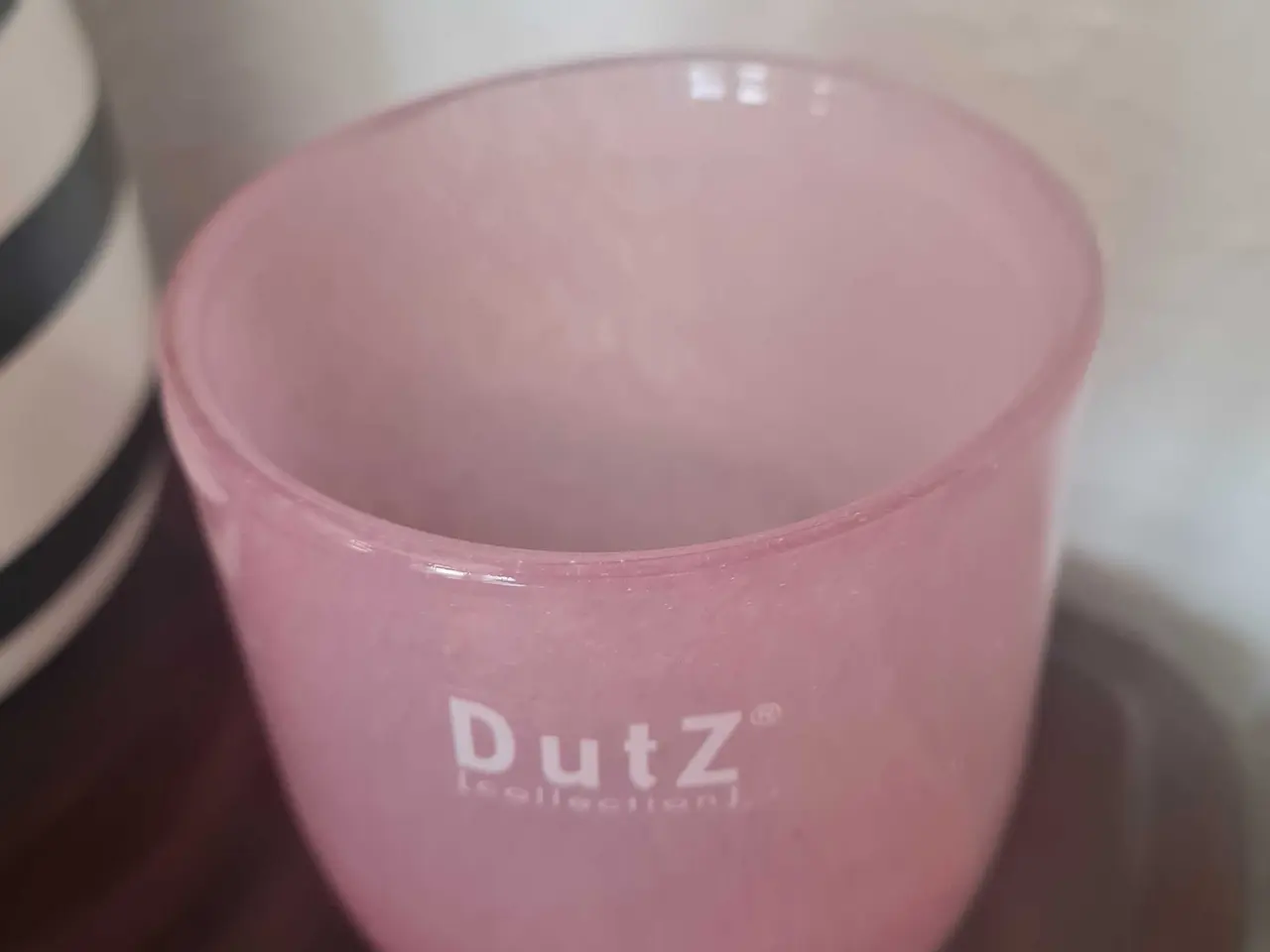 Billede 2 - Dutz mundblæst glas vase 