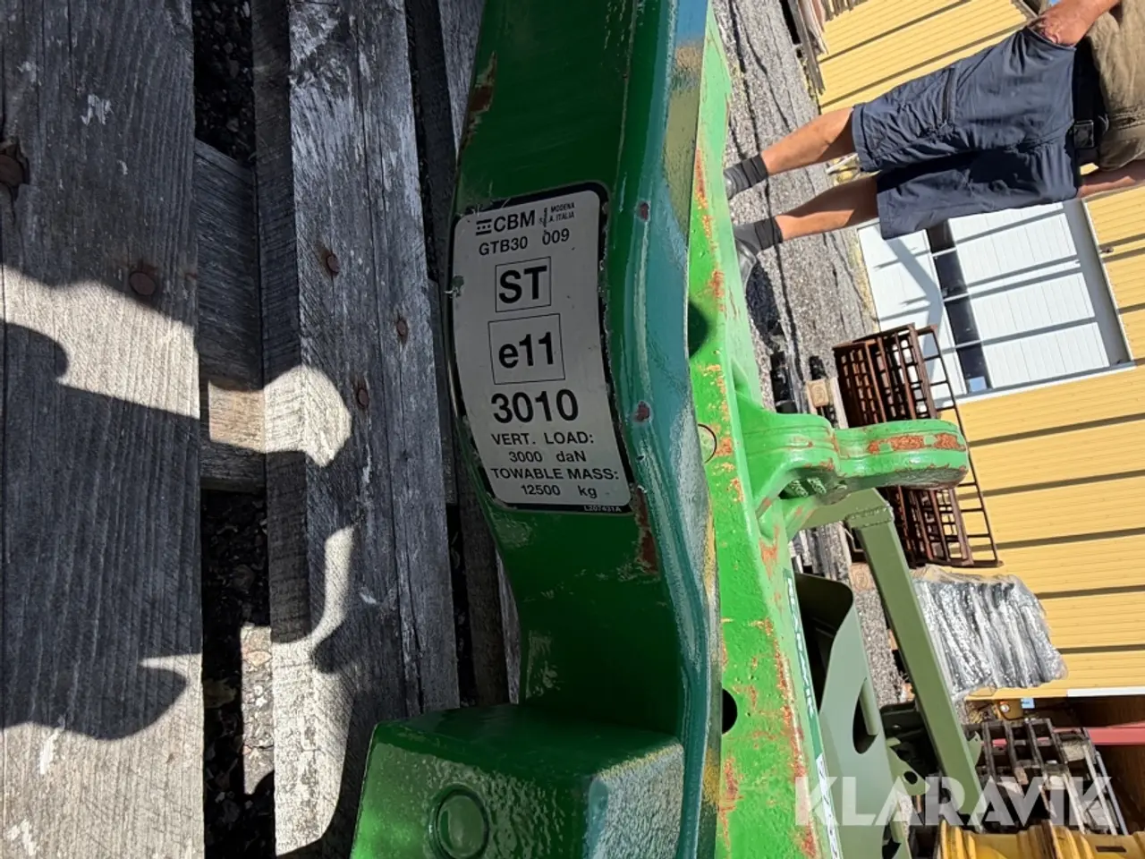 Billede 7 - Trepunktsophæng og Trækstang John Deere