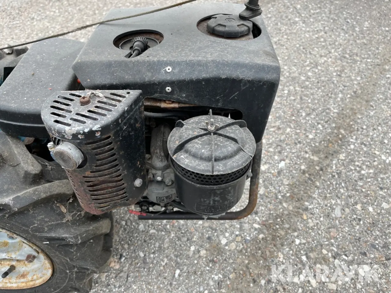 Billede 10 - 2-hjulet traktor Nibbi 80cm kost