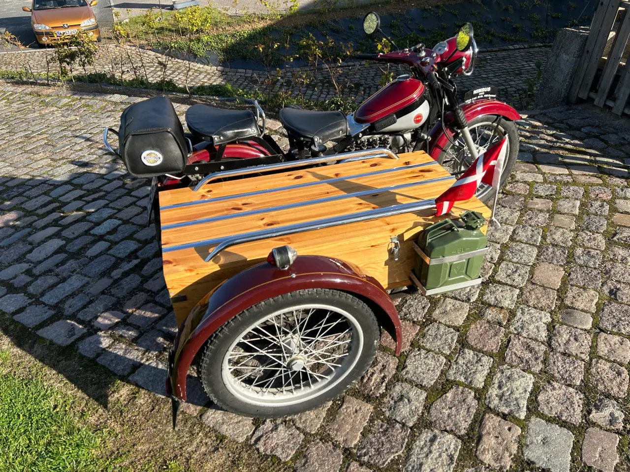 Billede 3 - Nimbus C 750 1953 med flot sidevogn