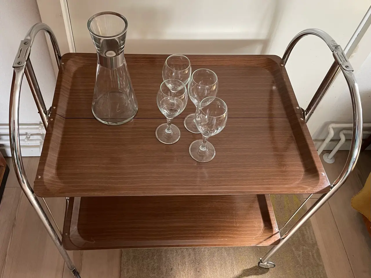 Billede 1 - Retro vogn/bord