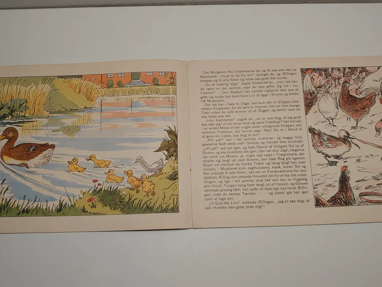 Billede 3 - H.C.Andersen:Den grimme Ælling. ill. A. Riber.1944