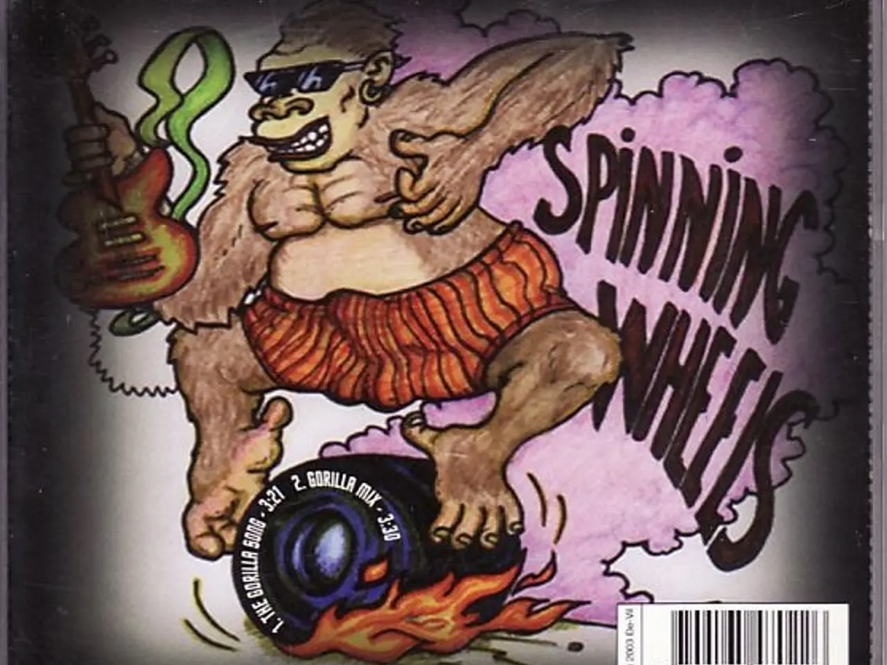 Billede 7 - Spinning Wheels – The Gorilla Song – CD
