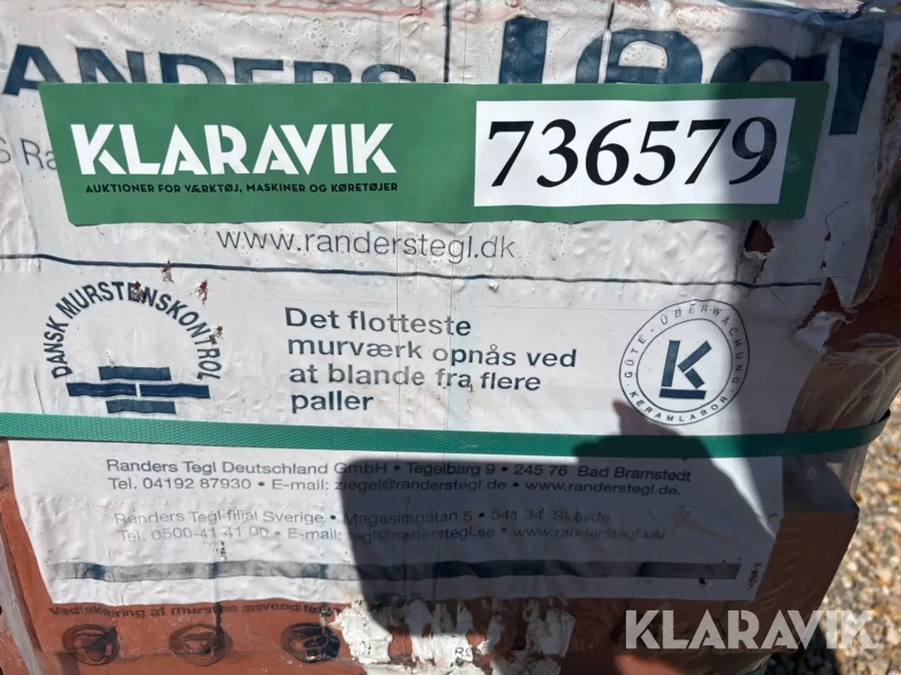 Billede 11 - Mursten Randers Tegl blødstrøgne røde cirka 890 Styk