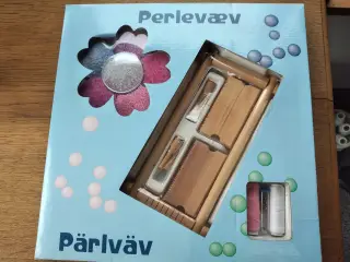 Perlevæv i træ m/tråd og perler (ny)