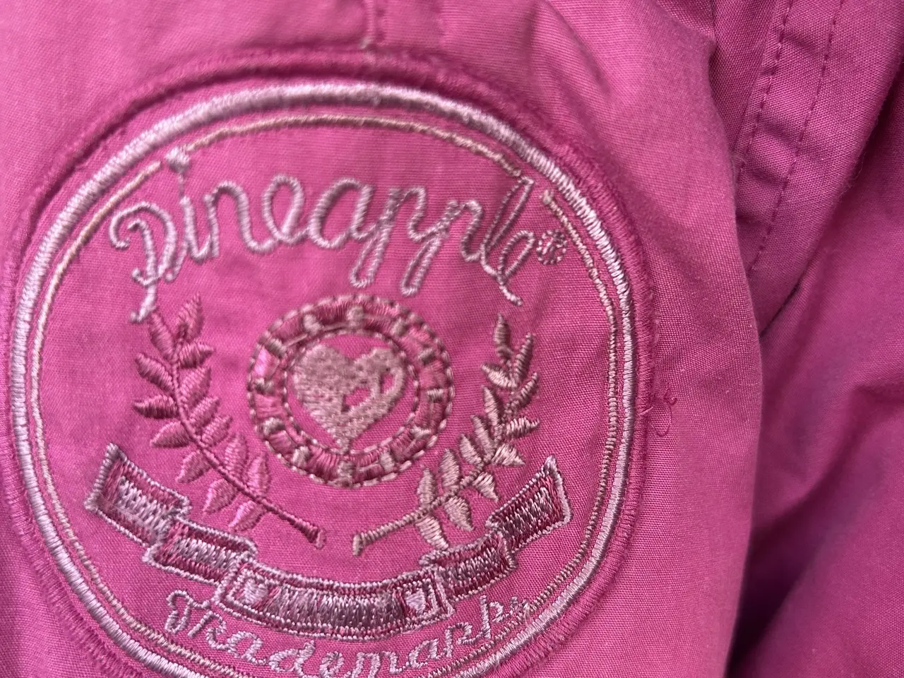 Billede 4 - Vendbar dynejakke i blå og pink