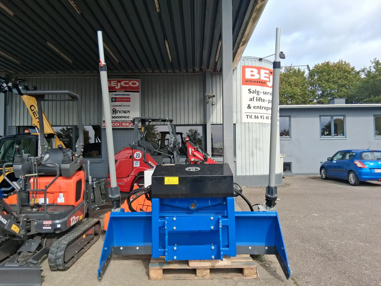 Billede 1 - AP Basic 2000 afretter - enkel, stabil afretning