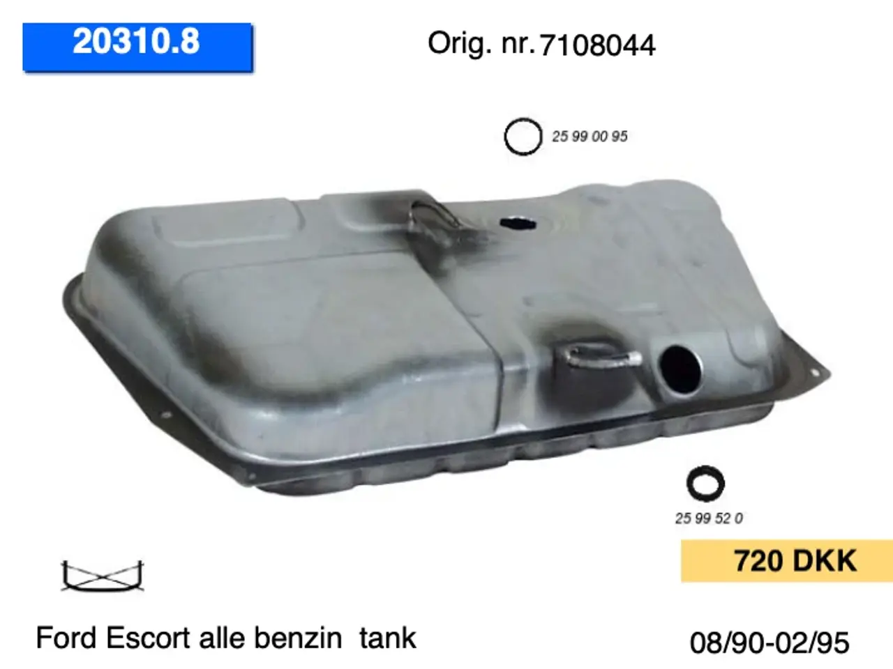 Billede 12 - Ford Escort (85-00) tanke